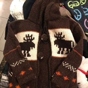 All NATURAL fabric. Sweater hoodie jacket worn x2